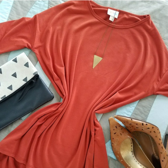 Boho Foldover clutch purse, Canvas and leather, Geometry, Triangles - Picture 3 of 7